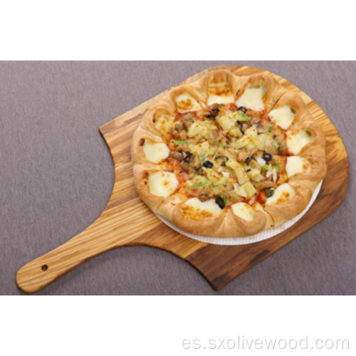 Tabla de Pizza de Madera de Olivo